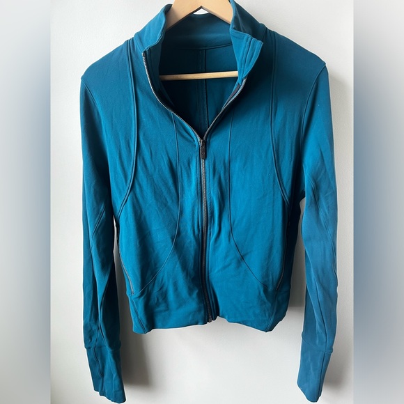LULULEMON Full‎ Freedom Jacket Full Zip Sporty Activewear Stretch Hiking 12 - Picture 1 of 8